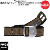 ��30%OFF��NORRONA(�Υ�����) ��2025-26���ߥ�ǥ��femund webbing icon slim 25mm Belt 2635-24