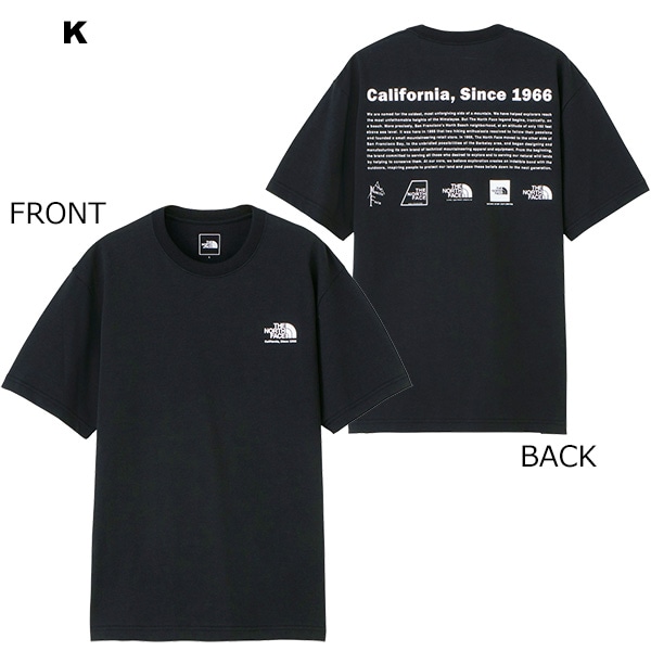 THE NORTH FACE(ノースフェイス) S/S Historical Logo Tee