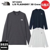 30%OFFTHE NORTH FACE(Ρե) 2025ղƥǥL/S FLASHDRY 3D Crew(󥰥꡼֥եåɥ饤꡼ǥ롼) NT12203