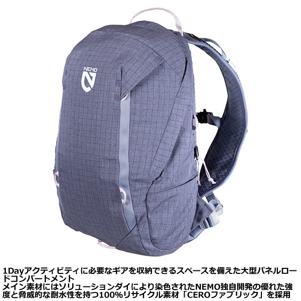 NEMO(ニーモ・イクイップメント) リゾルブ 15L NM-RSL-U15 | バック