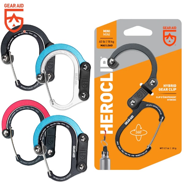 GEAR AID(ギアエイド) HEROCLIP MINI (ヒーロークリップ ミニ