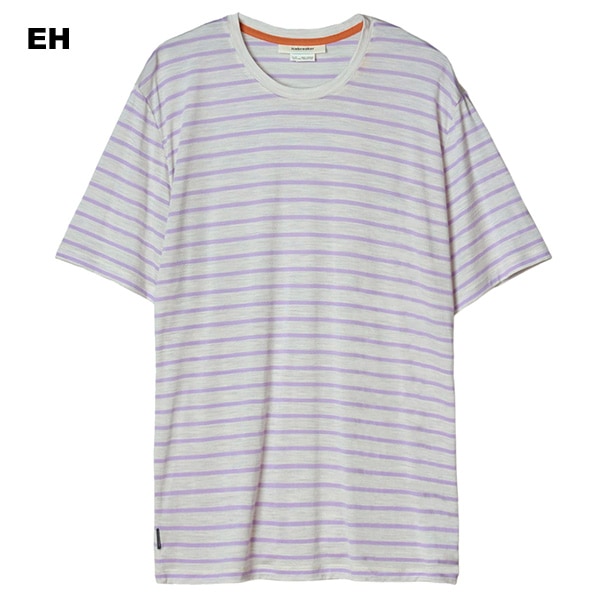 icebreaker M ネイビー/グレー ストライプ セーター 30%OFF】icebreaker(アイスブレーカー) M Merino Drayden SS Tee