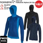 ��20%OFF��NORRONA(�Υ�����) ��2025-26���ߥ�ǥ��Falketind Alpha120 Zip Hood Men's 1815-20