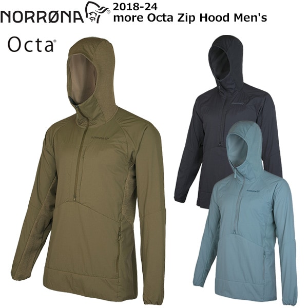 NORRONA(Υ) more Octa Zip Hood Men's 2018-24