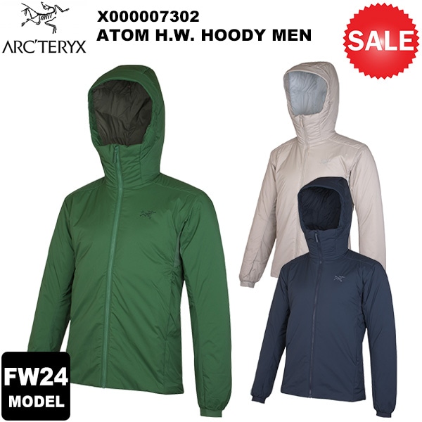 2024年最終モデル　アークテリクス　アトムLサイズ　ブラック ARC'TERYX 【20%OFF】ARC'TERYX(アークテリクス) 【2024-25秋冬