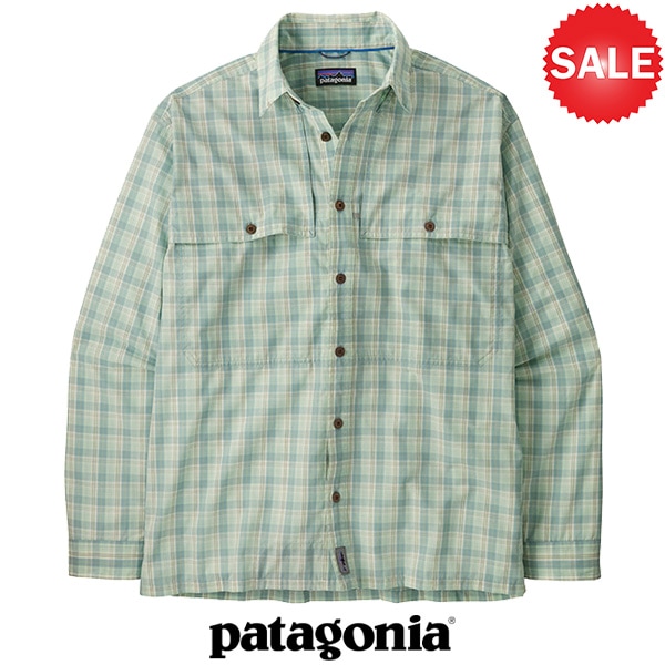 ��30��OFF��patagonia(�ѥ����˥�) M's L/S Island Hopper Shirt (���󥰥��꡼�֡��������ɡ��ۥåѡ��������)
