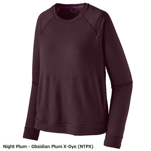 パタゴニア キャプリーンエア ベースレイヤー メリノウール 紫