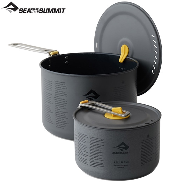 ��20%OFF��Sea to Summit(�����ȥ����ߥå�) �ե���ƥ���UL�ġ��ݥåȥ��å�[2P]1.3L&3L ST84187