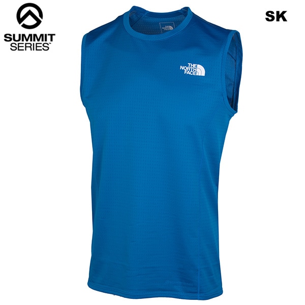 THE NORTH FACE - ノースフェイス スリーブレスドライドットライトクルー NT12587 THE NORTH FACE ノースフェイス ランニングウエア スリーブレス