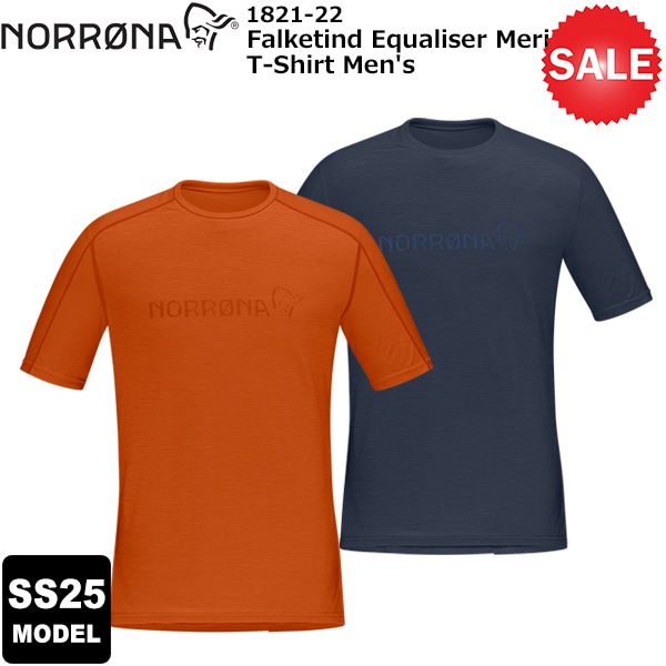 ��20%OFF��NORRONA(�Υ�����) ��2025�ղƥ�ǥ��Falketind Equaliser Merino T-Shirt Men's 1821-22