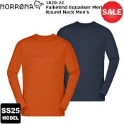 20%OFFNORRONA(Υ) 2025ղƥǥFalketind Equaliser Merino Round Neck Men's 1820-22