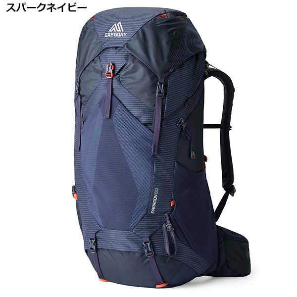 GREGORY パラゴン 60Lネイビー バックパック(使用回数1回のみ) GREGORY(グレゴリー) PARAGON60 パラゴン60 | バックパック