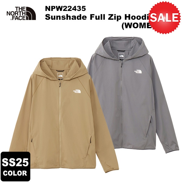 ��30%OFF��THE NORTH FACE(�Ρ����ե�����) ��2025�ղƥ��顼��Sunshade Full Zip Hoodie(WOMENS)(���󥷥����ɥե른�åץա��ǥ�) NPW22435