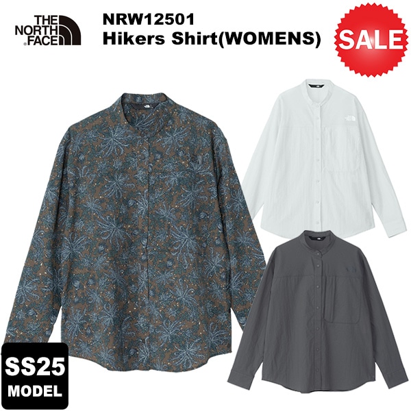 ��30%OFF��THE NORTH FACE(�Ρ����ե�����) ��2025�ղƥ�ǥ��Hikers Shirt(WOMENS)(�ϥ������������) NRW12501