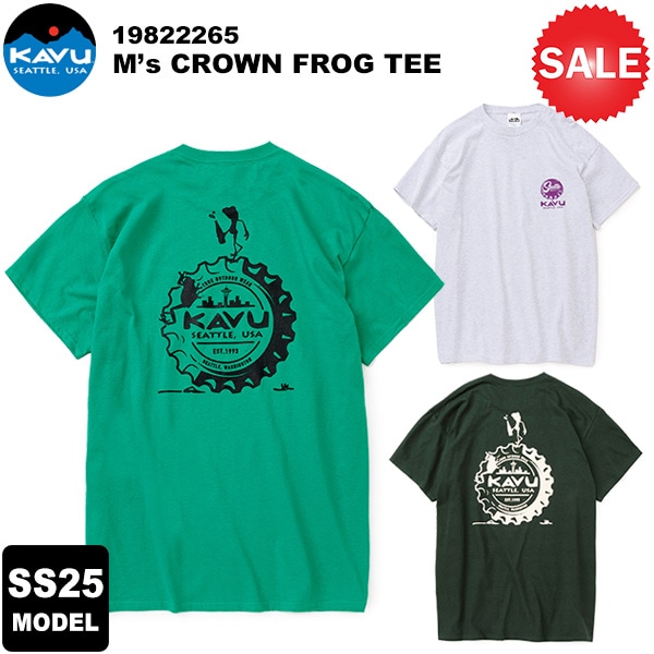 ��30%OFF��KAVU(���֡�) ��2025�ղƥ�ǥ�ۥ�� ���饦��ե��å� T����� 19822265