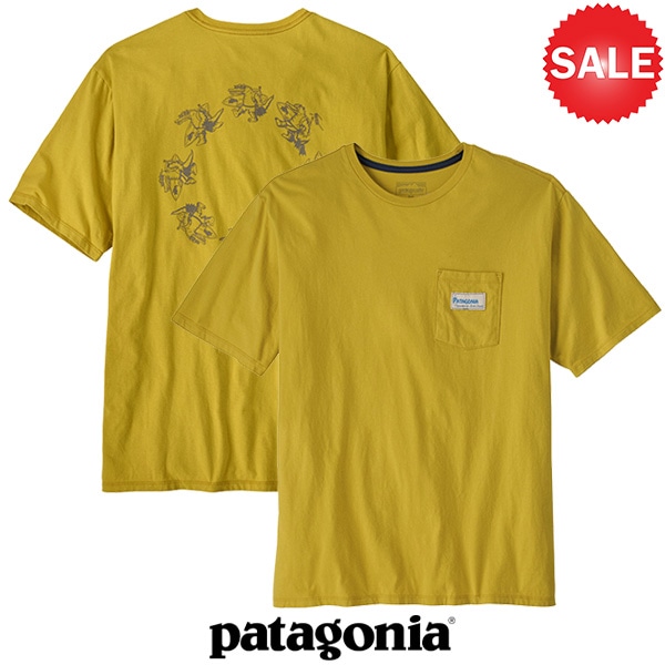 ��30��OFF��patagonia(�ѥ����˥�) M's Water People Organic Pocket T-Shirt (�������������ԡ��ץ롦�������˥å����ݥ��åȡ�T�����)