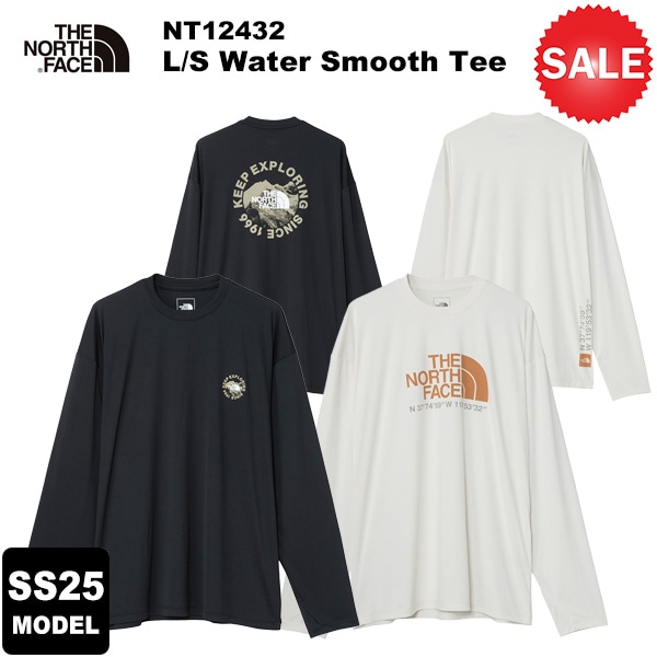 ��30%OFF��THE NORTH FACE(�Ρ����ե�����) ��2025�ղƥ�ǥ��L/S Water Smooth Tee(���󥰥��꡼�֥������������ࡼ���ƥ���) NT12432