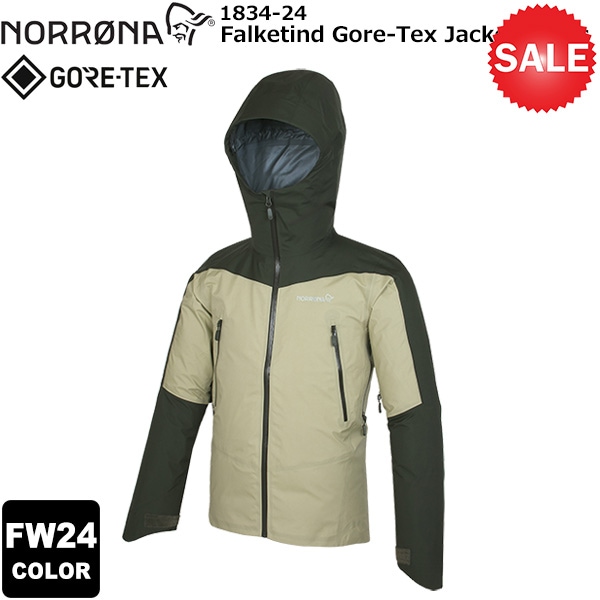 ��20%OFF��NORRONA(�Υ�����) ��2024-25���ߥ��顼��Falketind Gore-Tex Jacket Men's 1834-24