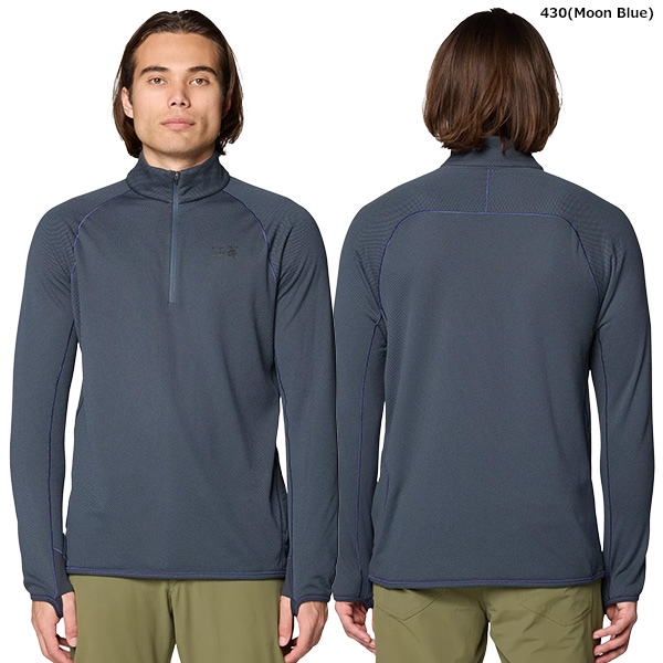 MOUNTAIN HARDWEAR(マウンテンハードウェア) エアメッシュハーフジップ