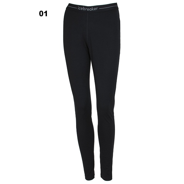 スパッツ レディース W 200 Oasis Leggings ブラック M icebreaker(アイスブレーカー) W 200 Oasis Legging (200オアシス