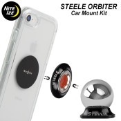 NITE IZE(�ʥ��ȥ�����) ���ƥ����꡼ �����ӥ��� �����ޥ���ȥ��å� (Steelie Orbiter Car Mount Kit)