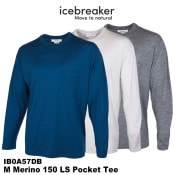 icebreaker(֥졼) U Merino 150 LS Pocket Tee (˥å 150󥰥꡼֥ݥåȥƥ)