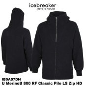 icebreaker(֥졼) U MerinoB 800 RF Classic Pile LS Zip Hoodie (˥å Υ֥ 800RF饷åѥLSå)
