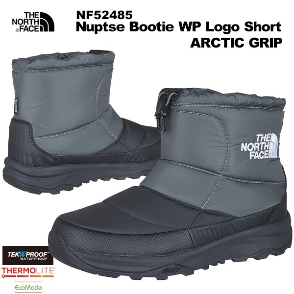 THE NORTH FACE(�Ρ����ե�����) Nuptse Bootie WP Logo Short ARCTIC GRIP (�̥ץ��֡��ƥ������������ץ롼�ե������硼�ȥ������ƥ��å�����å�) ���顼/FA