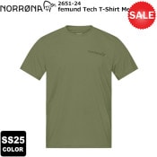 20%OFFNORRONA(Υ) 2025ղƥ顼femund Tech T-Shirt Men's 2651-24