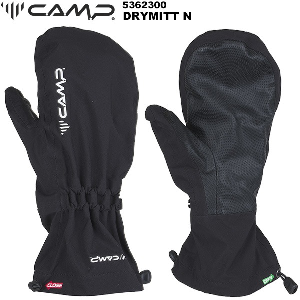 CAMP-OUTDOOR（カンプ アウトドア） キャラバン メンズ レディース DRYMITT N アパレル アウトドア グローブ オーバーミット 手袋 防水 防風 ブラック 黒 送料無料 Caravan 5362300 CAMP(カンプ) DRYMITT N 5362300 | クロージング,カンプ | 楽山荘