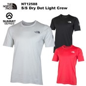 THE NORTH FACE(�Ρ����ե�����) ��SUMMIT���꡼����S/S Dry Dot Light Crew(���硼�ȥ��꡼�֥ɥ饤�ɥåȥ饤�ȥ��롼) NT12588