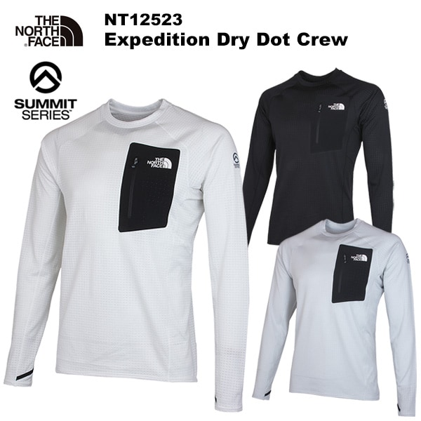 THE NORTH FACE(�Ρ����ե�����) ��SUMMIT���꡼����Expedition Dry Dot Crew(�������ڥǥ������ɥ饤�ɥåȥ��롼) NT12523