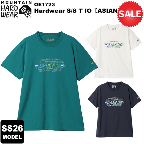 ��30%OFF��MOUNTAIN HARDWEAR(�ޥ���ƥ�ϡ��ɥ�����) ��2026�ղƥ�ǥ�ۥϡ��ɥ��������硼�ȥ��꡼�� T IO��ASIAN FIT�� OE1723