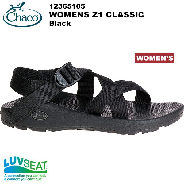Chaco(���㥳) Z1���饷�å� Women's (Black) 12365105