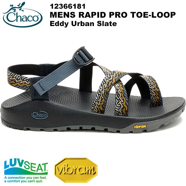 Chaco(���㥳) ��ԥåɥץ� �ȥ����롼�� Men's (Eddy Urban Slate) 12366181