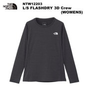 THE NORTH FACE(�Ρ����ե�����) L/S FLASHDRY 3D Crew(WOMENS)(���󥰥��꡼�֥ե�å���ɥ饤���꡼�ǥ������롼) NTW62506