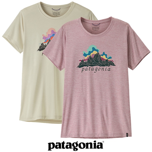 patagonia(�ѥ����˥�) W's Capilene Cool Daily Shirt -Fitz Roy Nimbus (����ץ꡼�󡦥����롦�ǥ��꡼������ġ��ե��åĥ������˥�Х�)