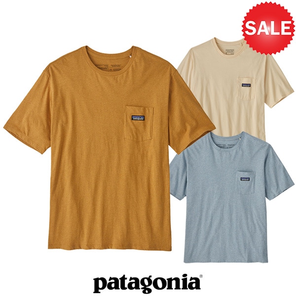 ��30%OFF��patagonia(�ѥ����˥�) M's Regenerative Organic Certified Cotton LW Pocket Tee (�ꥸ���ͥ�ƥ��֡��������˥å��������ƥ��ե����ɡ����åȥ󡦥饤�ȥ������ȡ��ݥ��åȡ��ƥ���)