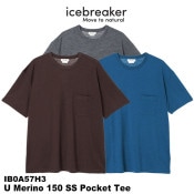 icebreaker(�������֥졼����) U Merino 150 SS Pocket Tee (����150 SS�ݥ��åȥƥ���)