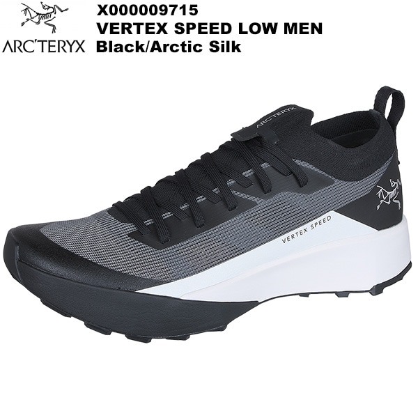 ARC'TERYX(�������ƥꥯ��) Vertex Speed Low Men's(�С��ƥå��� ���ԡ��� ���� ���) X000009715 Black/Arctic Silk