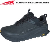 ALTRA(����ȥ�) MEN'S OLYMPUS 6 HIKE LOW GTX M BLACK ALT103-032124-BLK