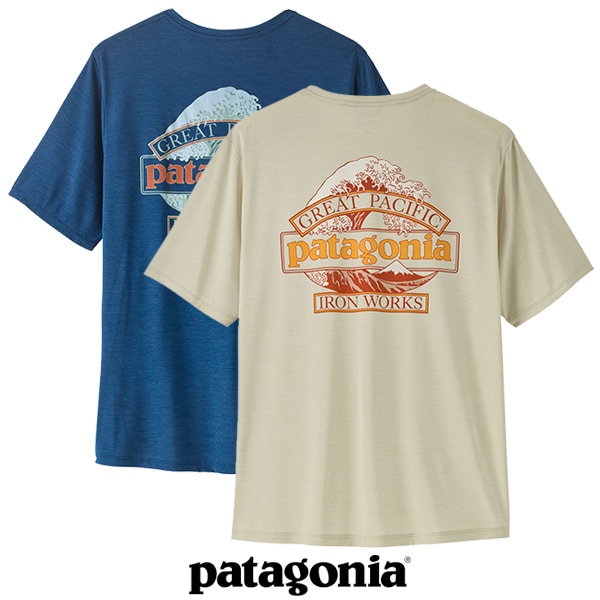 patagonia(�ѥ����˥�) M's Capilene Cool Daily Shirt - Great Waves (����ץ꡼�󡦥����롦�ǥ��꡼������ġ����졼�ȡ��������֥�)