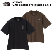 THE NORTH FACE(�Ρ����ե�����) GAR Smaller Typographic S/S Tee(GAR���⡼�顼�����ܥ���ե��å����硼�ȥ��꡼�֥ƥ�) NT32667