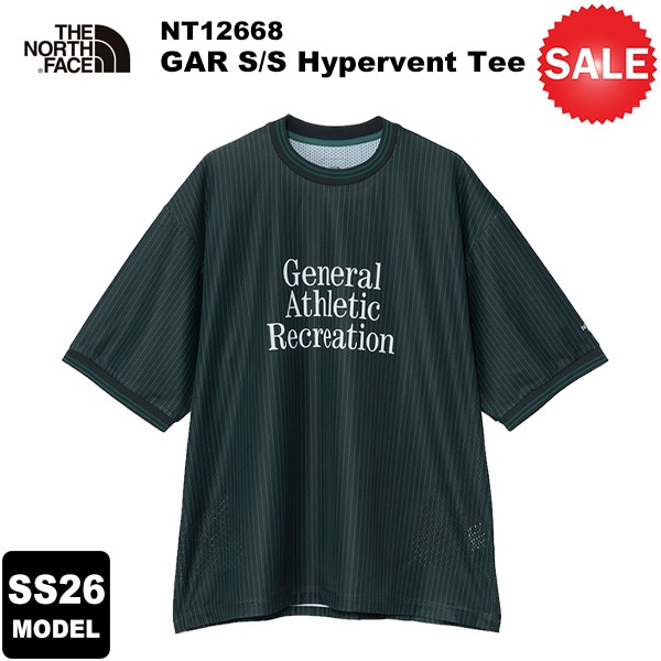 ��30%OFF��THE NORTH FACE(�Ρ����ե�����) ��2026�ղƥ�ǥ��GAR S/S Hypervent Tee(GAR���硼�ȥ��꡼�֥ϥ��ѡ��٥�ȥƥ���) NT12668
