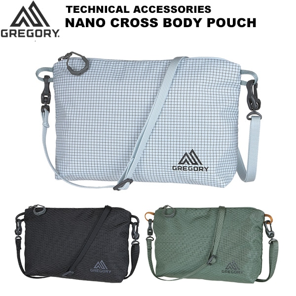 GREGORY(グレゴリー) NANO CROSS BODY POUCH ナノクロスボディポーチ