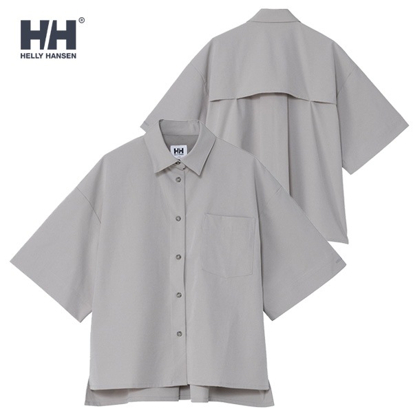HELLY HANSEN テレグライトシャツ新品同様 HELLY HANSEN(ヘリーハンセン) W Teleg Light Shirt (ウィメンズテレ