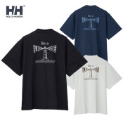 HELLY HANSEN(�إ꡼�ϥ󥻥�) S/S Back Print Rashguard Tee (S/S�Хå��ץ��ȥ�å��奬���ɥƥ���)