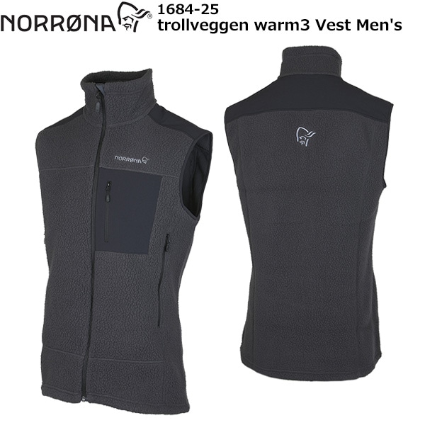 NORRONA(�Υ�����) trollveggen warm3 Vest Men's 1684-25