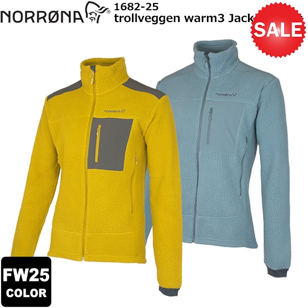 ��20%OFF��NORRONA(�Υ�����) ��2025-26���ߥ��顼��trollveggen warm3 Jacket Men's 1682-25