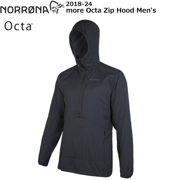 NORRONA(ノローナ) more Octa Zip Hood Men's 2018-24 | クロージング
